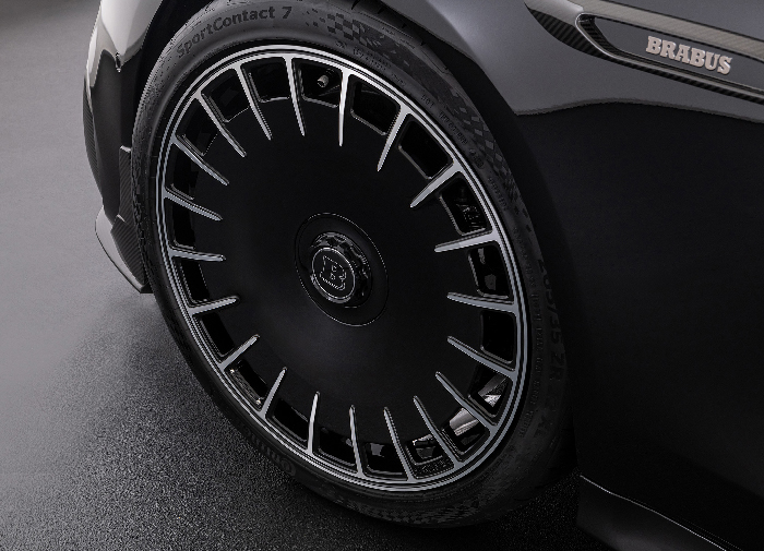 Continental Exclusively Supplies Tires for Two Brabus Supercars