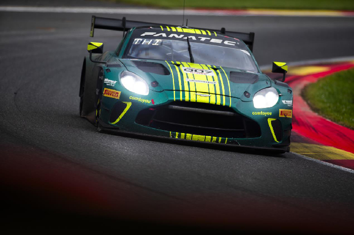 New Aston Martin GT3 secures historic victory in the Crowdstrike 24 Hours of Spa