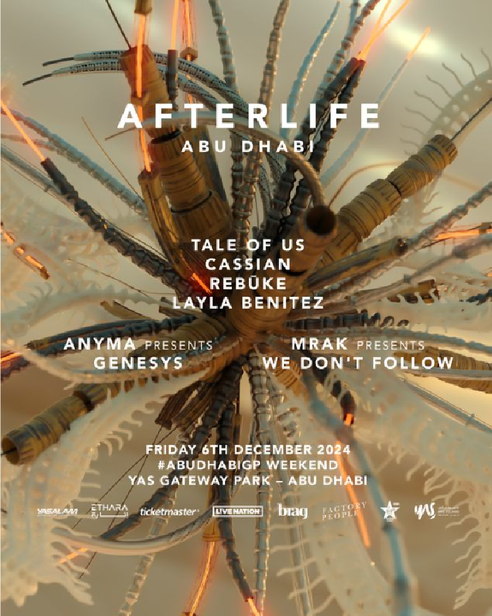 Afterlife – Abu Dhabi, 6th December at Yas Gateway Park,