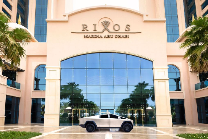 Rixos Marina Abu Dhabi and Rixos Premium Dubai to Showcase the Innovative Tesla Cybertruck