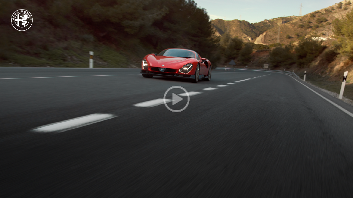 Alfa Romeo 33 Stradale. This is its ‘roar.’