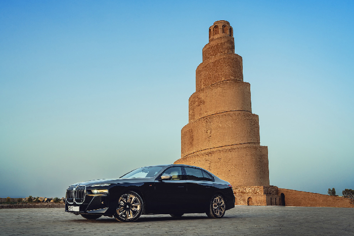 BMW 7 Series – Modern mastery meets historic legacy in Samarra