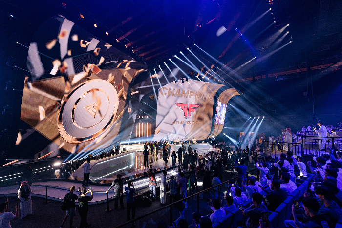 Team Falcons celebrate Esports World Cup Club Championship success, as Team Liquid ride high in second spot