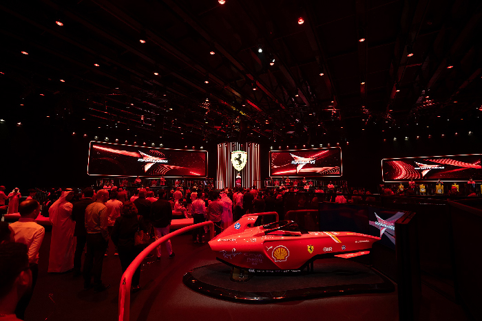 Ferrari World Yas Island Abu Dhabi hosts an Exclusive Preview Event ahead of the launch of The World’s First Ferrari-themed Esports Arena