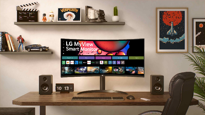 NEW LG MYVIEW SMART MONITOR BOASTS CURVED ULTRAWIDE SCREEN AND EXPANSIVE USER EXPERIENCE