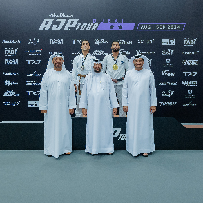 M.O.D UAE Leads Medal Table on Second Day of AJP Tour Dubai International Jiu-Jitsu Championship