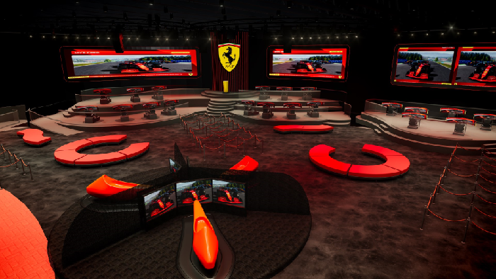 The World’s First Ferrari Esports Arena is set to open at Ferrari World Yas Island, Abu Dhabi this August