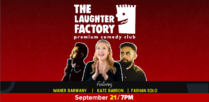 A Night of Hilarity Awaits as The Laughter Factory Returns to Al Habtoor Polo Resort this September