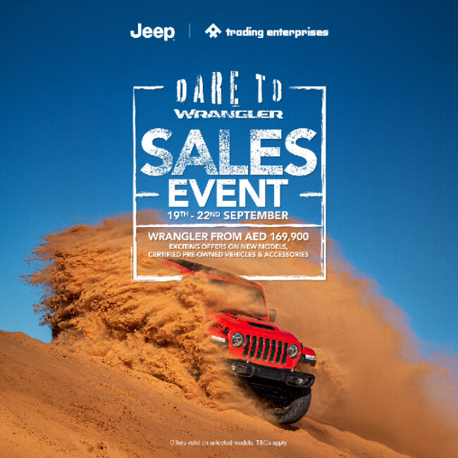 Own the Iconic Jeep Wrangler with Never-Before-Seen Deals at the ‘Dare to Wrangler’ Event Own the Iconic Jeep Wrangler with Never-Before-Seen Deals at the ‘Dare to Wrangler’ Event