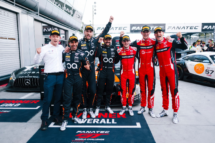 GT World Challenge Europe: Sensational double victory for Team WRT after chaotic Monza race – Bronze car makes history with overall win