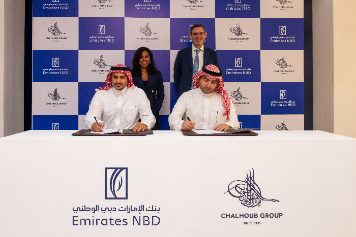 Emirates NBD announces SAR 100 million ESG-linked working Capital facility with Chalhoub Group