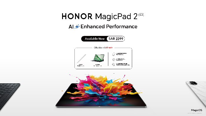 HONOR Announces the Official Availability of HONOR MagicPad 2 Powered by AI in KSA Market