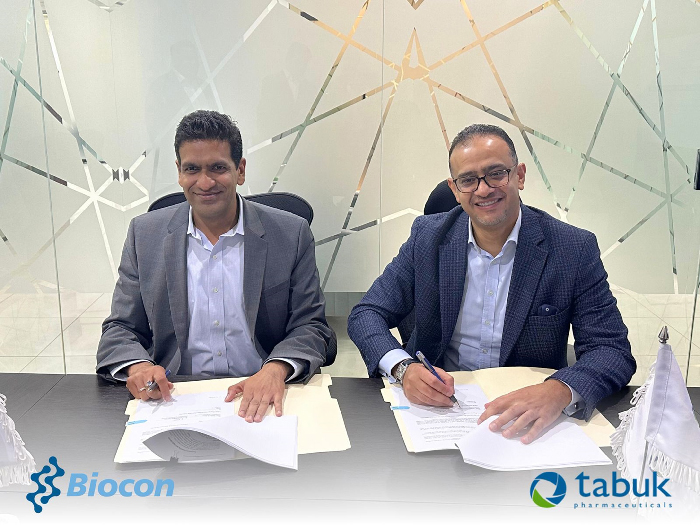 Biocon Limited partners with Tabuk Pharmaceuticals to commercialise its Glucagon-like peptide-1 (GLP -1) products in the Middle East region