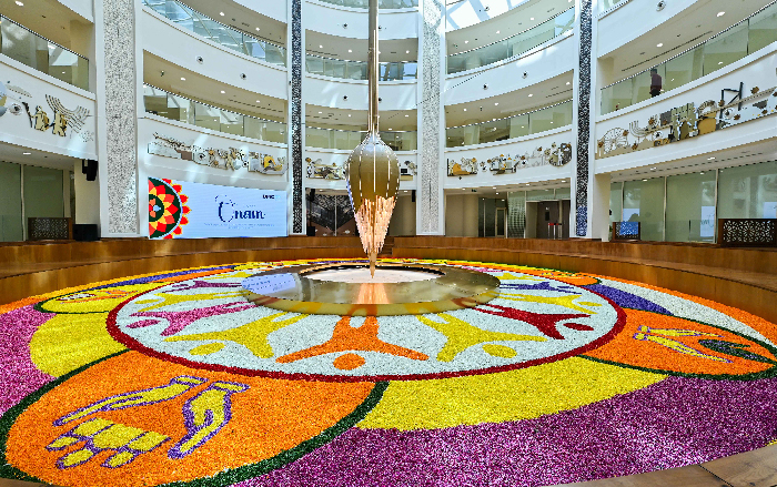 Unique Floral Tribute for Onam in Abu Dhabi Honors UAE’s Spirit of Generosity and Recent Visa Amnesty