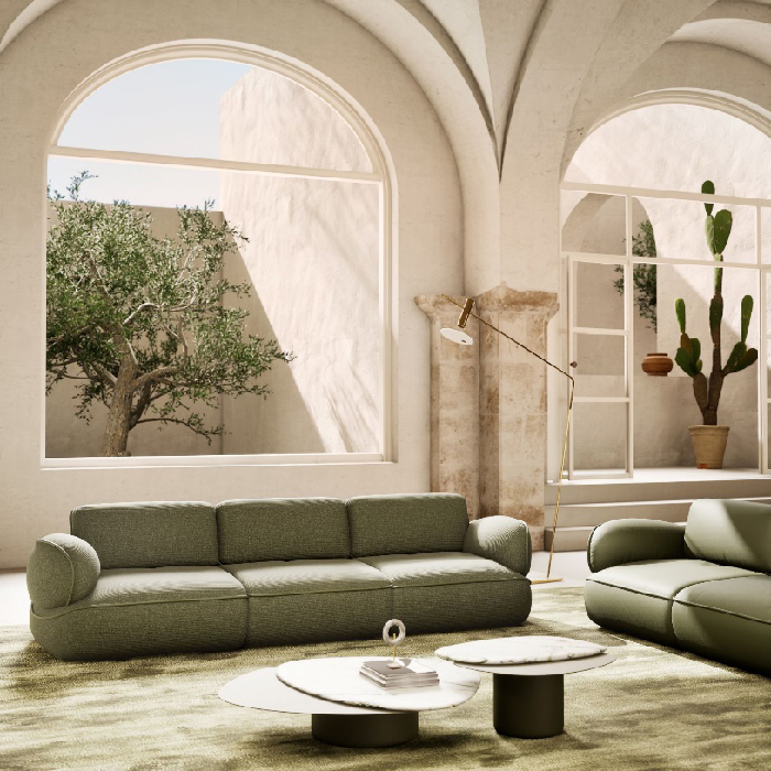 Natuzzi Italia Unveils the Snail Sofa, a Perfect Blend of Comfort and Design