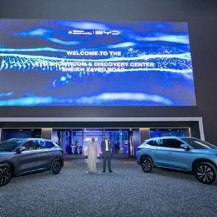 Al-Futtaim Electric Mobility Company and BYD Celebrate Their Second State-of-the-Art Discovery Showroom on Sheikh Zayed Road, Dubai