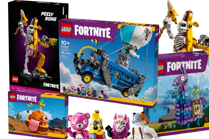 THE MUCH ANTICIPATED LEGO® FORTNITE® SETS ARE FINALLY ON SHELVES