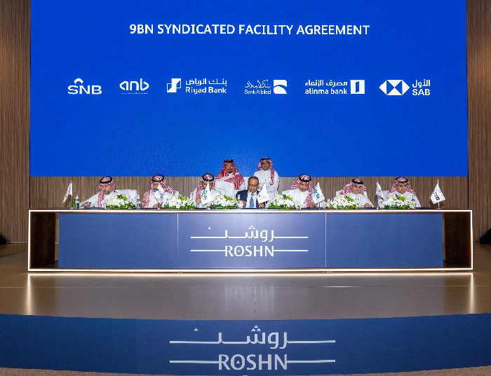 ROSHN Secures Nine Billion Saudi Riyal Syndicated Credit Facility