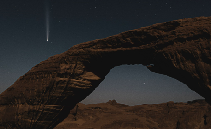 Astrotourists and galaxy-chasers flock to AlUla for rare comet sighting