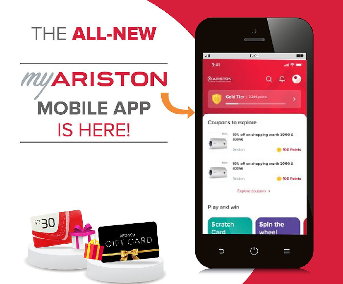 Upgrades to popular Ariston Loyalty Program make it easy to use and win