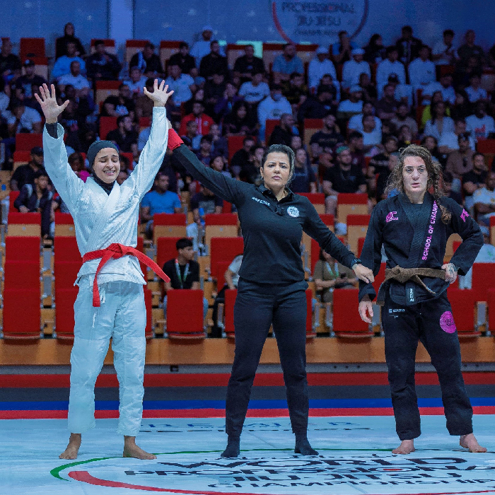 Asma Alhosani Becomes First Emirati Woman to Qualify for Black Belt Finals at Abu Dhabi World Professional Jiu-Jitsu Championship