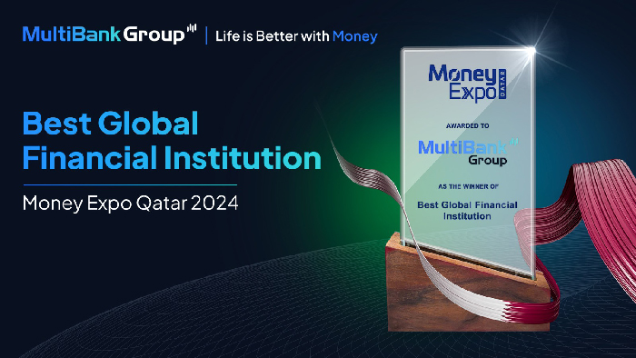 MultiBank Group Honored to Receive the Best Global Financial Institution Award at Money Expo Qatar 2024