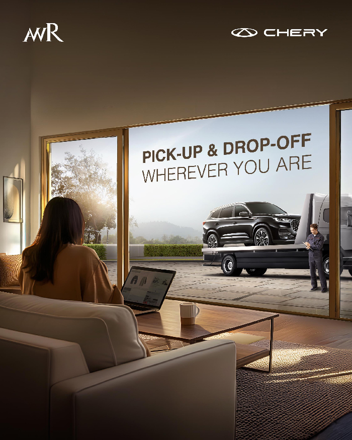 Chery Introduces Pick-Up & Drop-Off Service