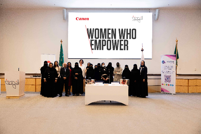 Canon Middle East and AlNahda Fuel Vision 2030 by Empowering Saudi Women in Creative Sectors