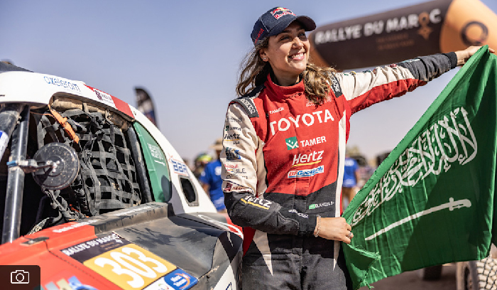 How Saudi Racer Dania Akeel Gained Her First Dakar Rally Experience – as a Spectator