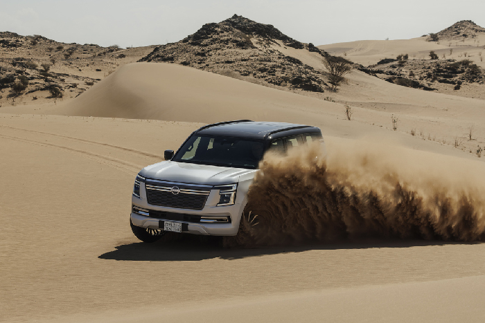 All-new Nissan Patrol tackles the dunes in Saudi Arabia