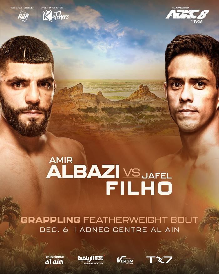 UFC Star Amir Albazi Headlines Stacked Card for ADXC 8 in Al Ain