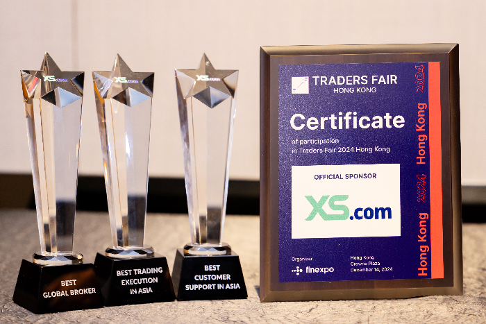 XS.com Crowned as Best Global Broker at Traders Awards Ceremony in Hong Kong