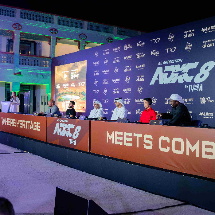 Eighth Abu Dhabi Extreme Championship Set for Al Ain on Friday; Fighters Face Off at Press Conference