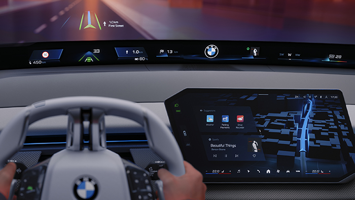 New BMW Panoramic iDrive revolutionises vehicle Operation. Visionary technology package for the Neue Klasse celebrates world premiere at CES 2025