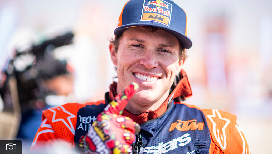 Sanders Reflects On First Dakar Rally Bike Win After Dominating From Start To Finish