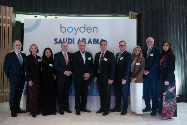 Boyden Middle East celebrates 25 years of leadership excellence in the Middle East region Boyden Middle East celebrates 25 years of leadership excellence in the Middle East region