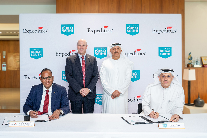 DUBAI SOUTH AND EXPEDITORS SIGN AGREEMENT TO OPEN A NEW FACILITY AT THE LOGISTICS DISTRICT