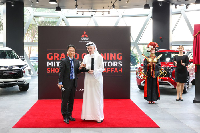 Al Habtoor Motors inaugurates the newly renovated Mitsubishi showroom in Abu Dhabi