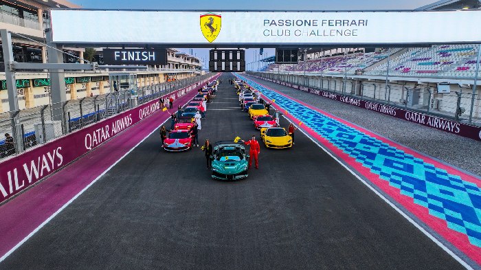 QATAR HOSTS ROUND 2 OF PASSIONE FERRARI CLUB CHALLENGE MIDDLE EAST