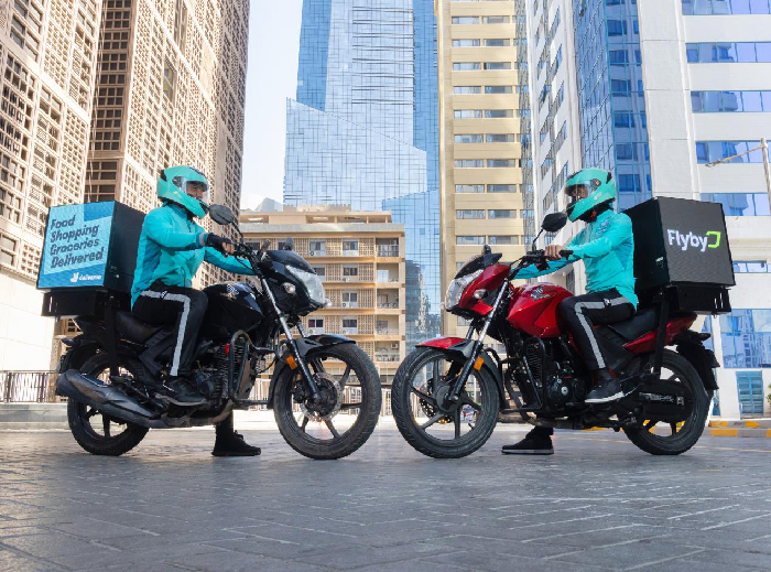 Deliveroo Transforms Bikes into Digital Billboards in Abu Dhabi Pilot with Flyby