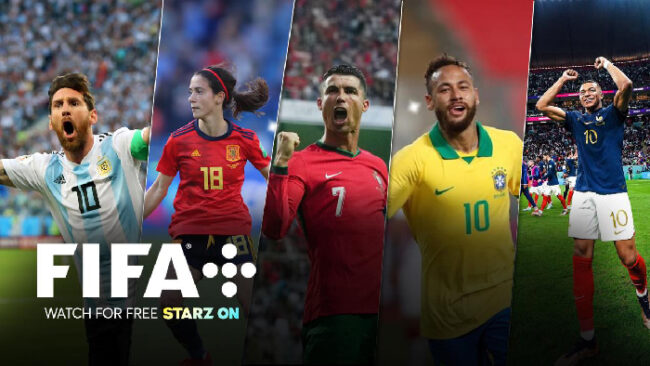 FIFA+ channel launches on STARZ ON, bringing a 24/7 free football channel to fans in MENA