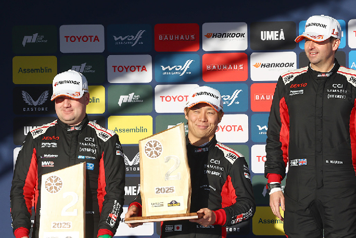 TOYOTA GAZOO Racing Clinches One-Two Victory at Rally Sweden