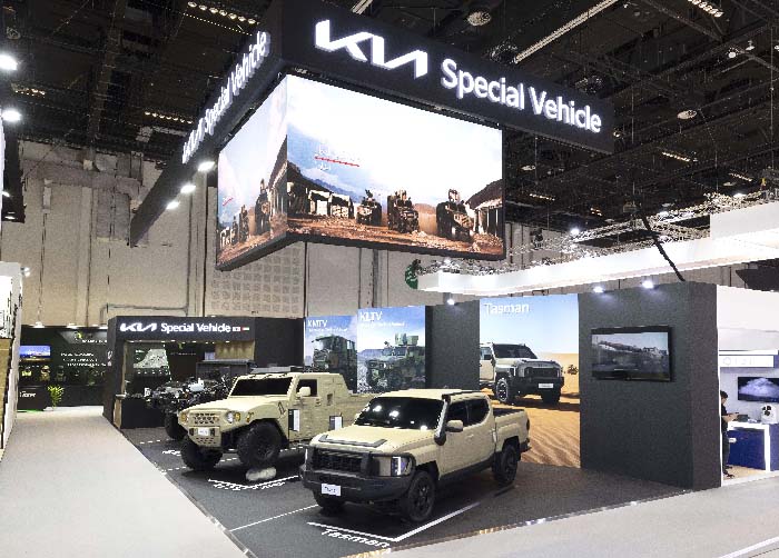 Kia Showcases Advanced Defense and Utility Vehicles at UAE IDEX 2025