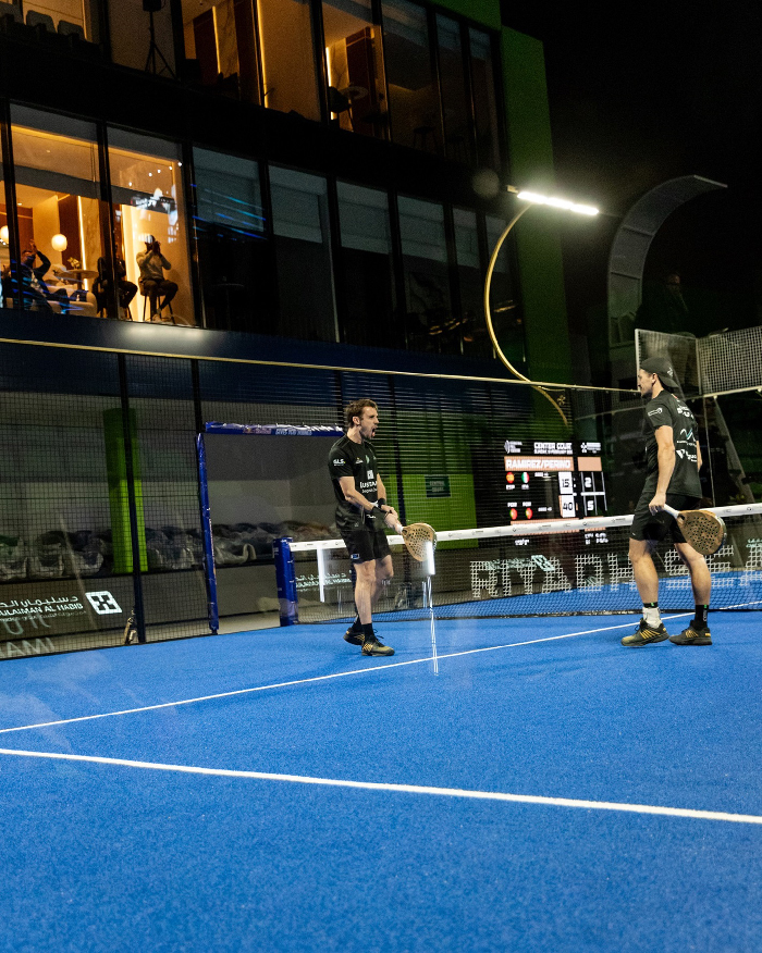 CRISTIANO RONALDO ATTENDS PREMIER PADEL TOURNAMENT IN RIYADH