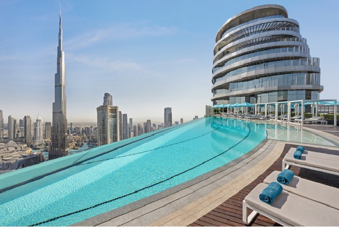 Elevate Your Poolside Escape at Address Sky View’s New Alto 54 Infinity Pool & Bar