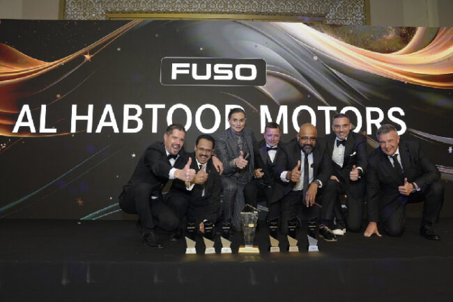 Al Habtoor Motors Recognised as EliteClass MENA FUSO General Distributor of the Year 2024