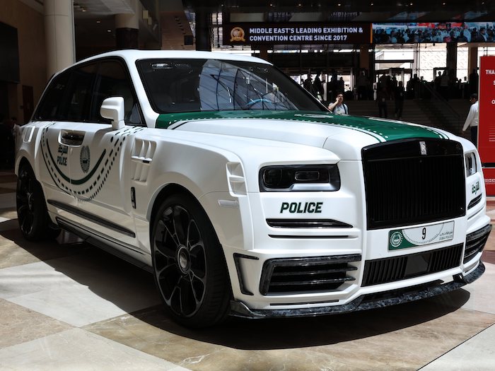 Mansory-Tuned Rolls-Royce Cullinan Joins Dubai Police Luxury Patrol Fleet