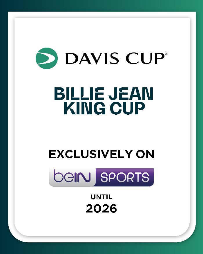beIN MEDIA GROUP extends Davis Cup and BJK Cup rights across MENA, France, and Australia until 2026
