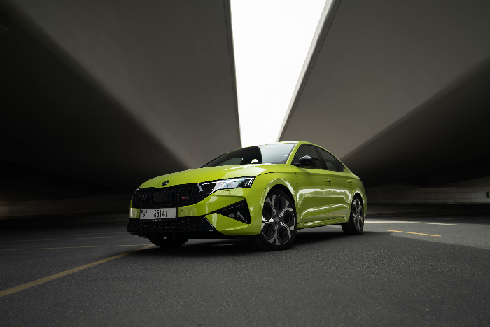 The New ŠKODA Octavia RS now available in showrooms across the UAE
