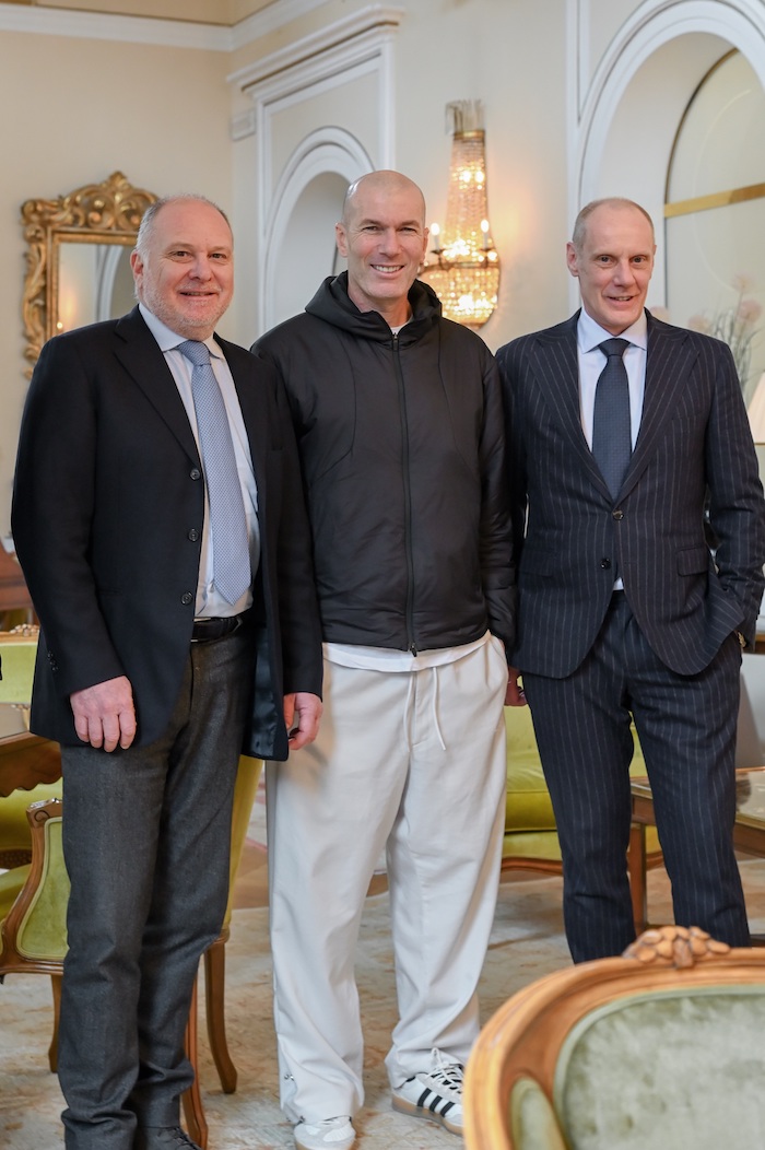 ZINÉDINE ZIDANE NAMED BRAND AMBASSADOR FOR PALACE MERANO